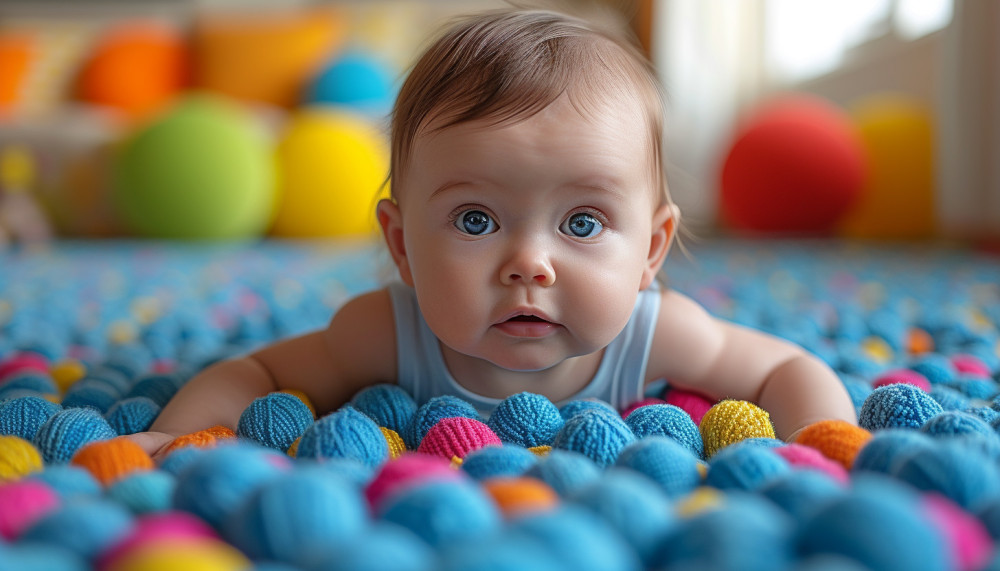 À quelle période un bébé peut marcher à quatre pattes ?