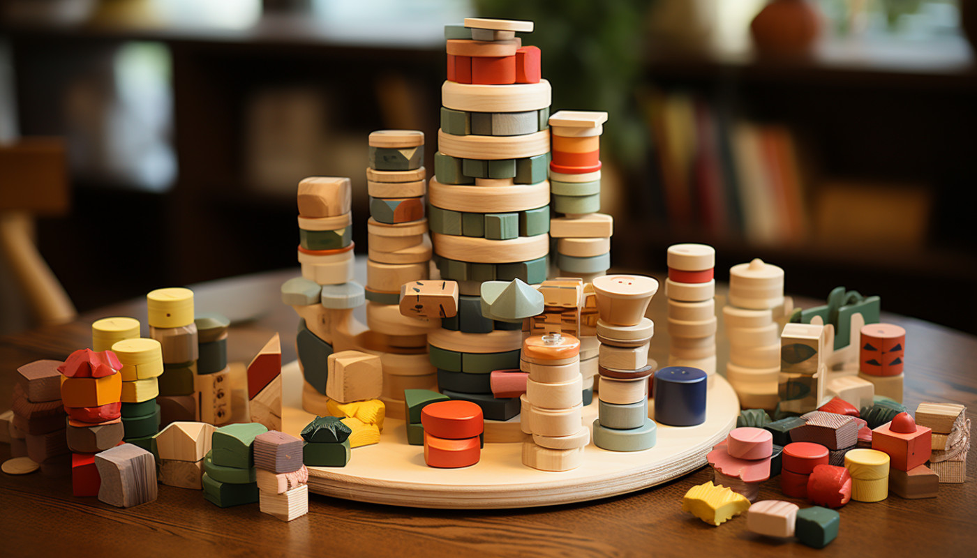 L’ensemble des jouets Montessori